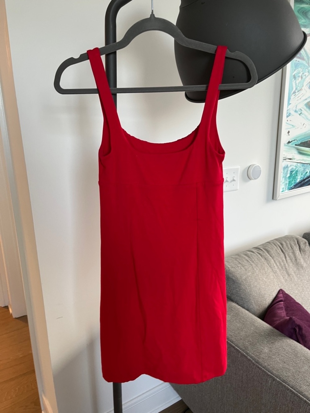 LIKE NEW Wilfred Free Orbit Red Mini Dress - Picture 3 of 5
